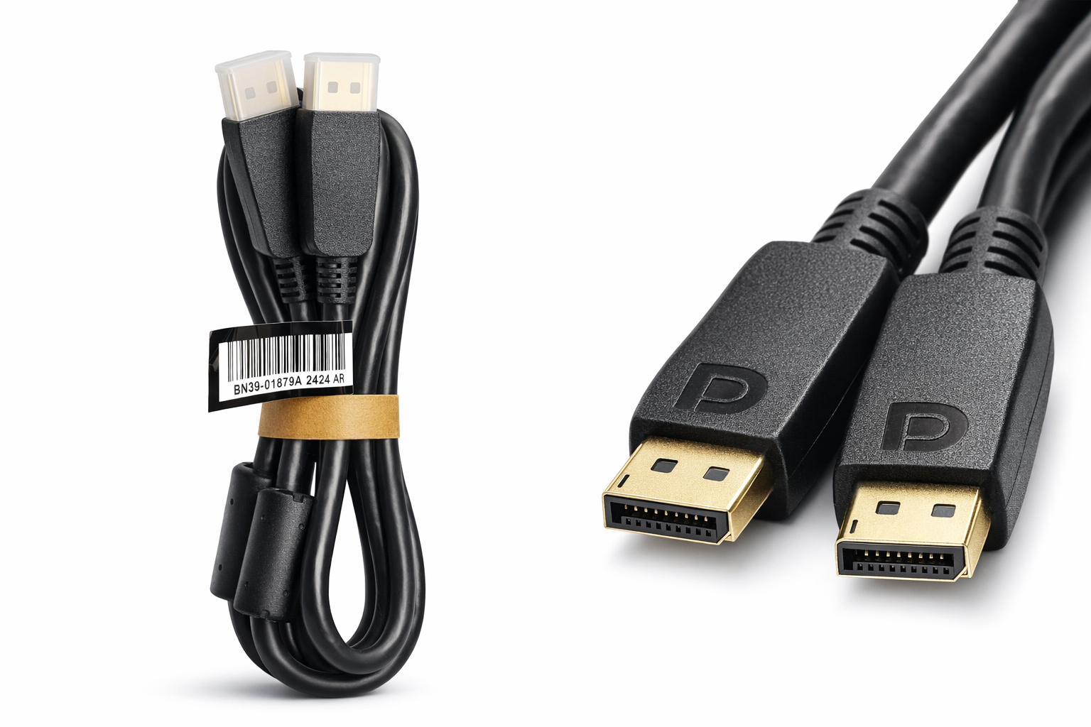 Samsung DisplayPort kaapeli BN39-01879A – alkuperäinen DP-kaapeli, korkealaatuinen