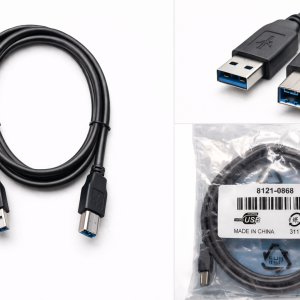 HP USB kaapeli 8121-0868 – USB-A (uros) → USB-B (uros), alkuperäinen